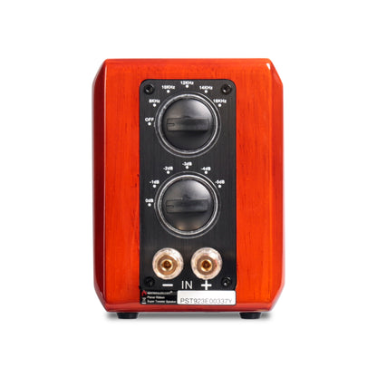 Aperion Audio PST Planar Ribbon Super Tweeter Speaker Gloss Cherry Back Side View
