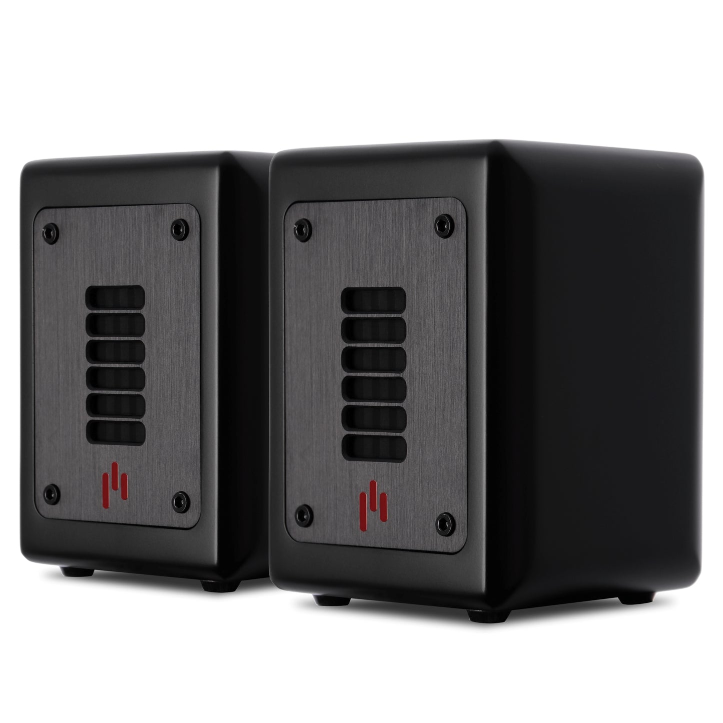 Aperion Audio PST Planar Ribbon Super Tweeter Speaker Stealth Black Pair