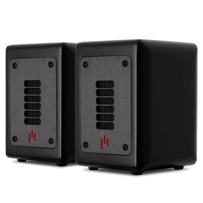 Aperion Audio PST Planar Ribbon Super Tweeter Speaker Stealth Black Pair