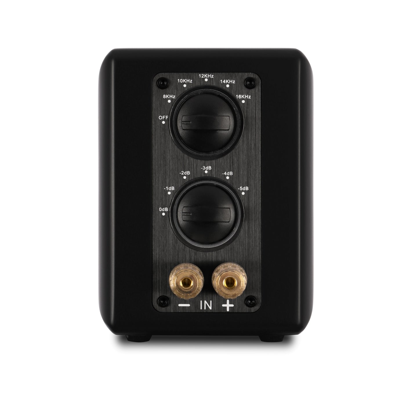 Aperion Audio PST Planar Ribbon Super Tweeter Speaker Stealth Black Back Side View