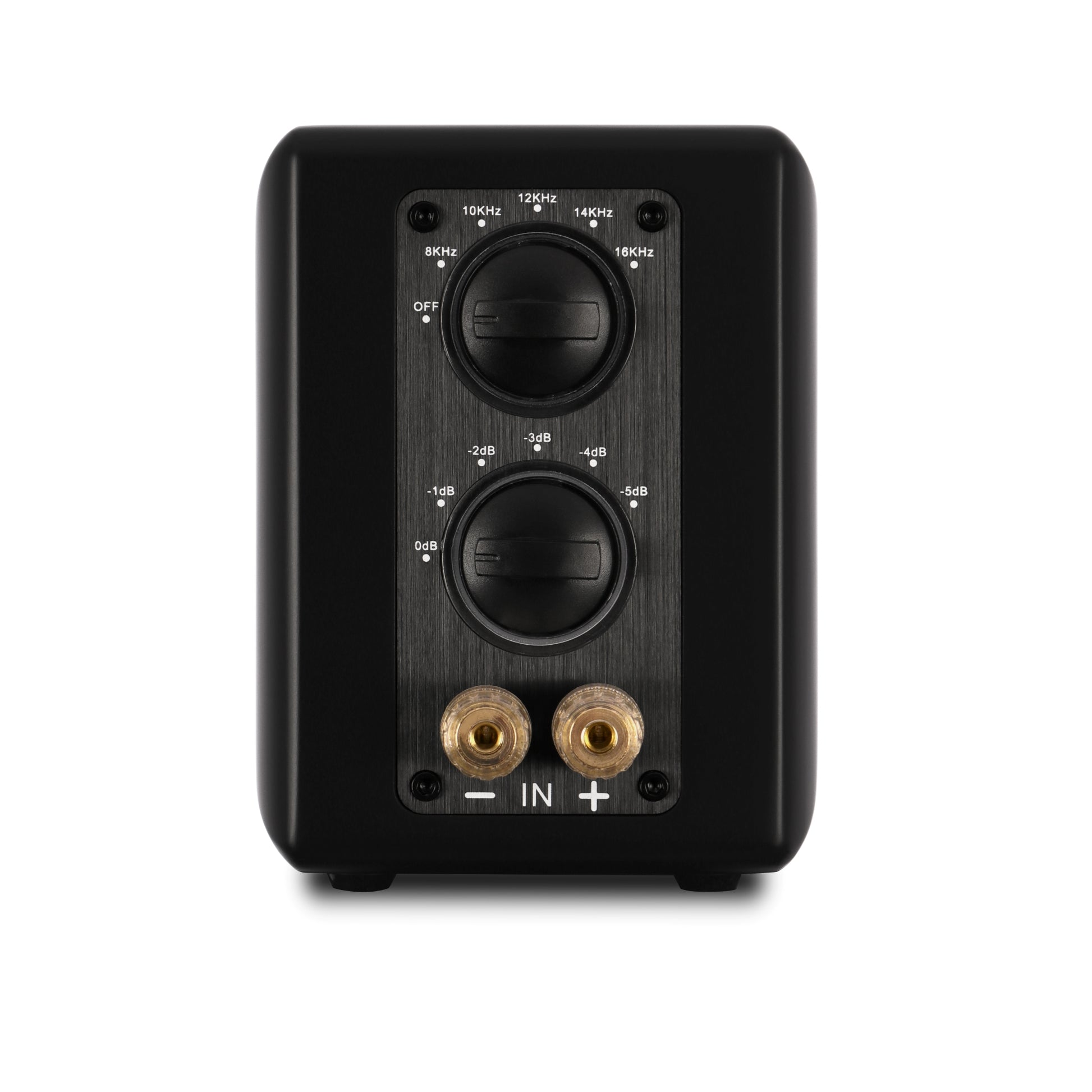 Aperion Audio PST Planar Ribbon Super Tweeter Speaker Stealth Black Back Side View