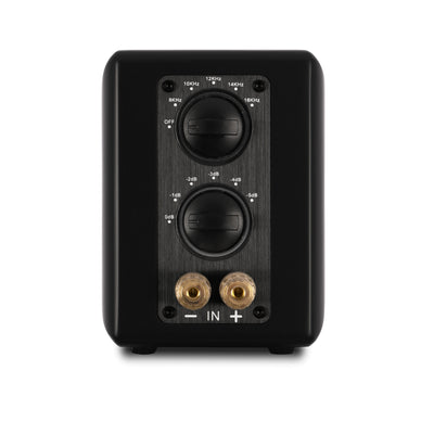 Aperion Audio PST Planar Ribbon Super Tweeter Speaker Stealth Black Back Side View