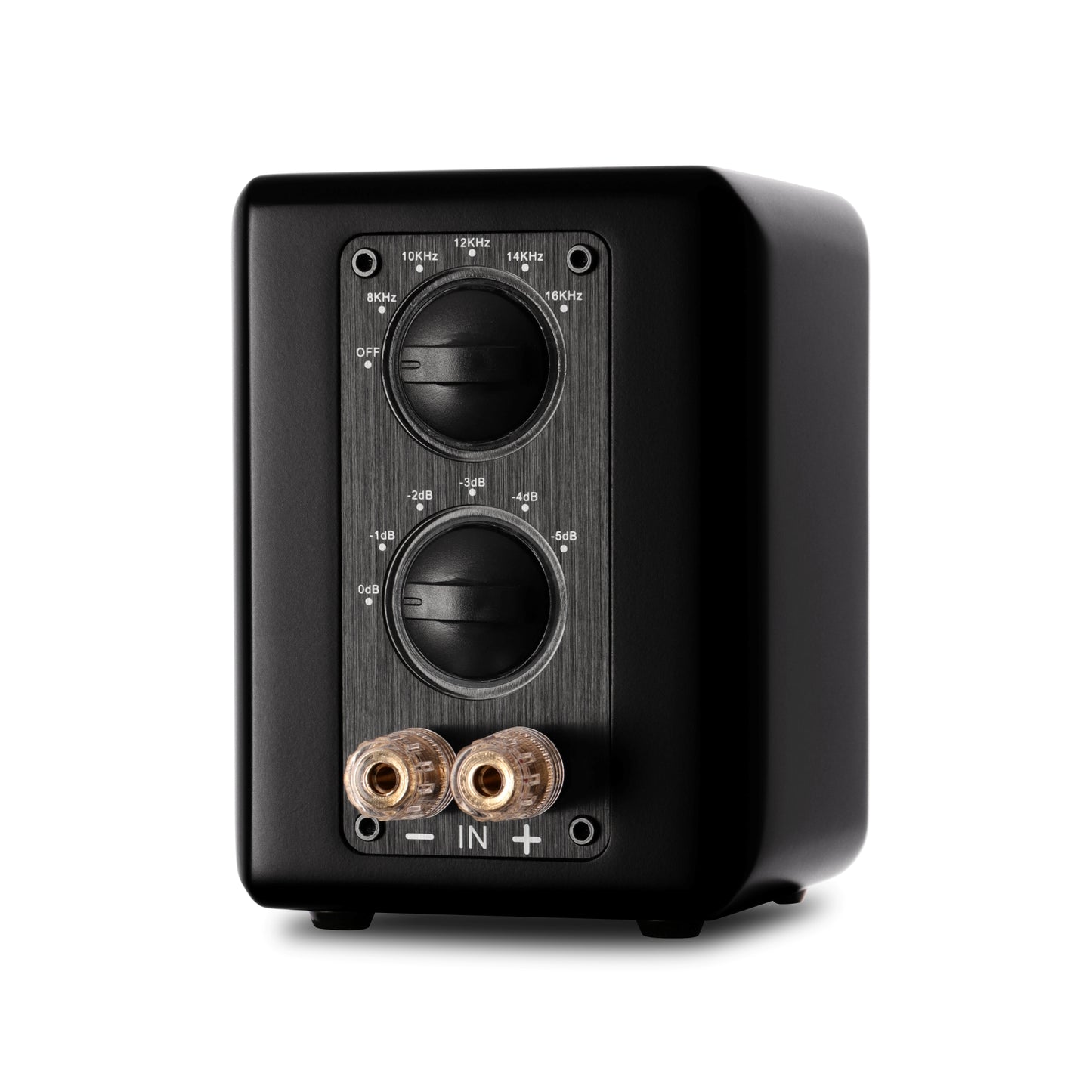 Aperion Audio PST Planar Ribbon Super Tweeter Speaker Stealth Black Rear Right