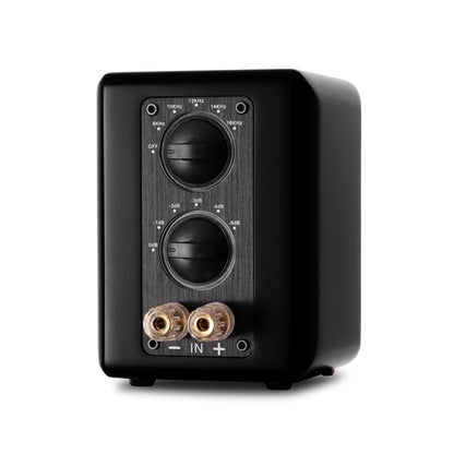 Aperion Audio PST Planar Ribbon Super Tweeter Speaker Stealth Black Rear Right