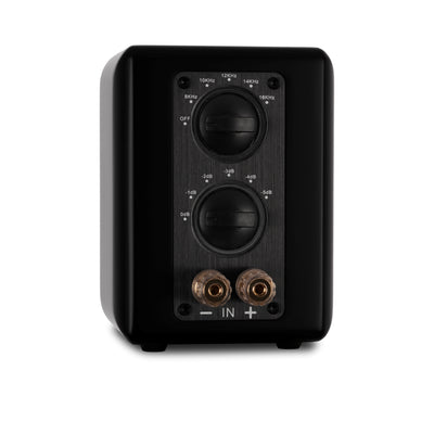 Aperion Audio PST Planar Ribbon Super Tweeter Speaker Stealth Black Rear Left