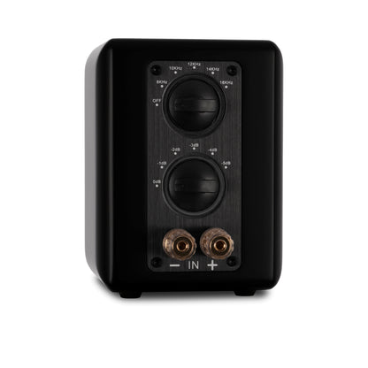 Aperion Audio PST Planar Ribbon Super Tweeter Speaker Stealth Black Rear Left