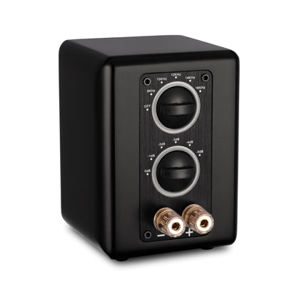 Aperion Audio PST Planar Ribbon Super Tweeter Speaker Stealth Black Rear Left