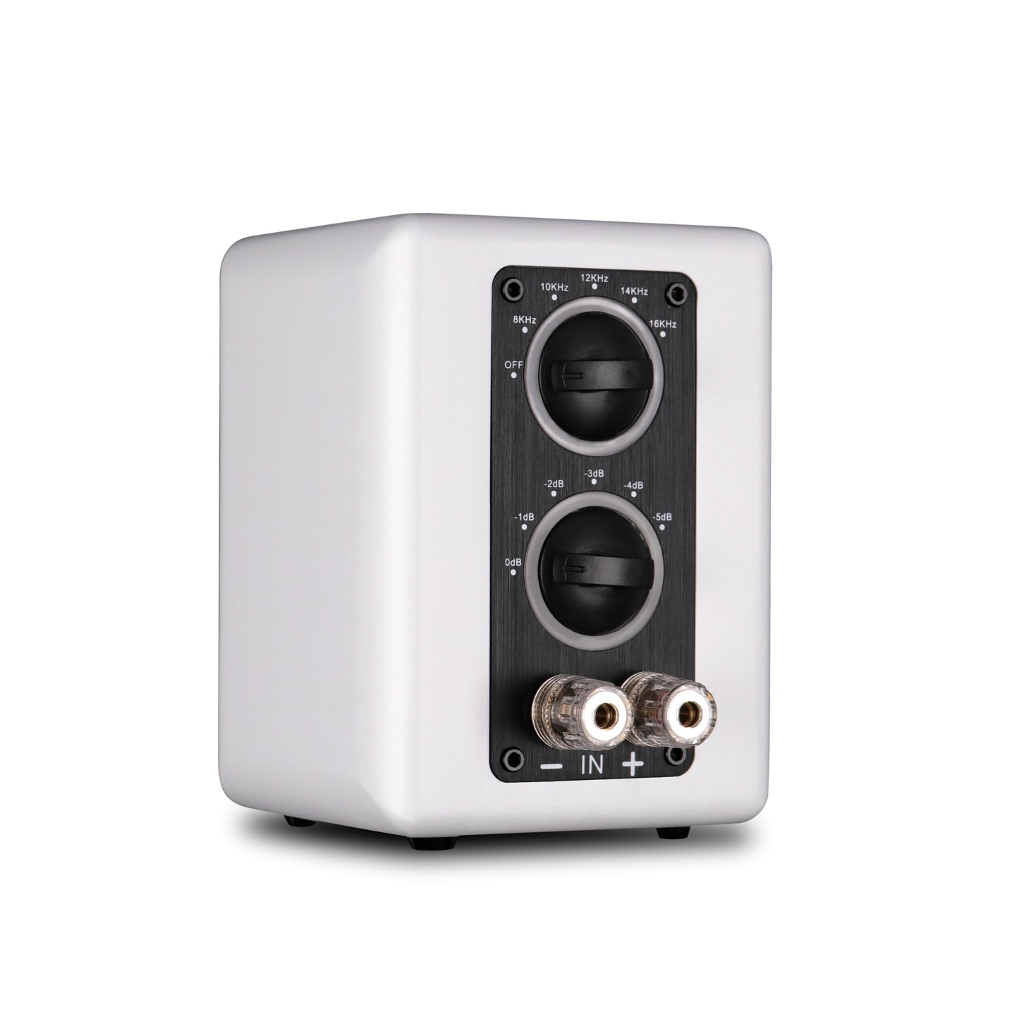 Aperion Audio PST Planar Ribbon Super Tweeter Speaker Pure White Rear Left