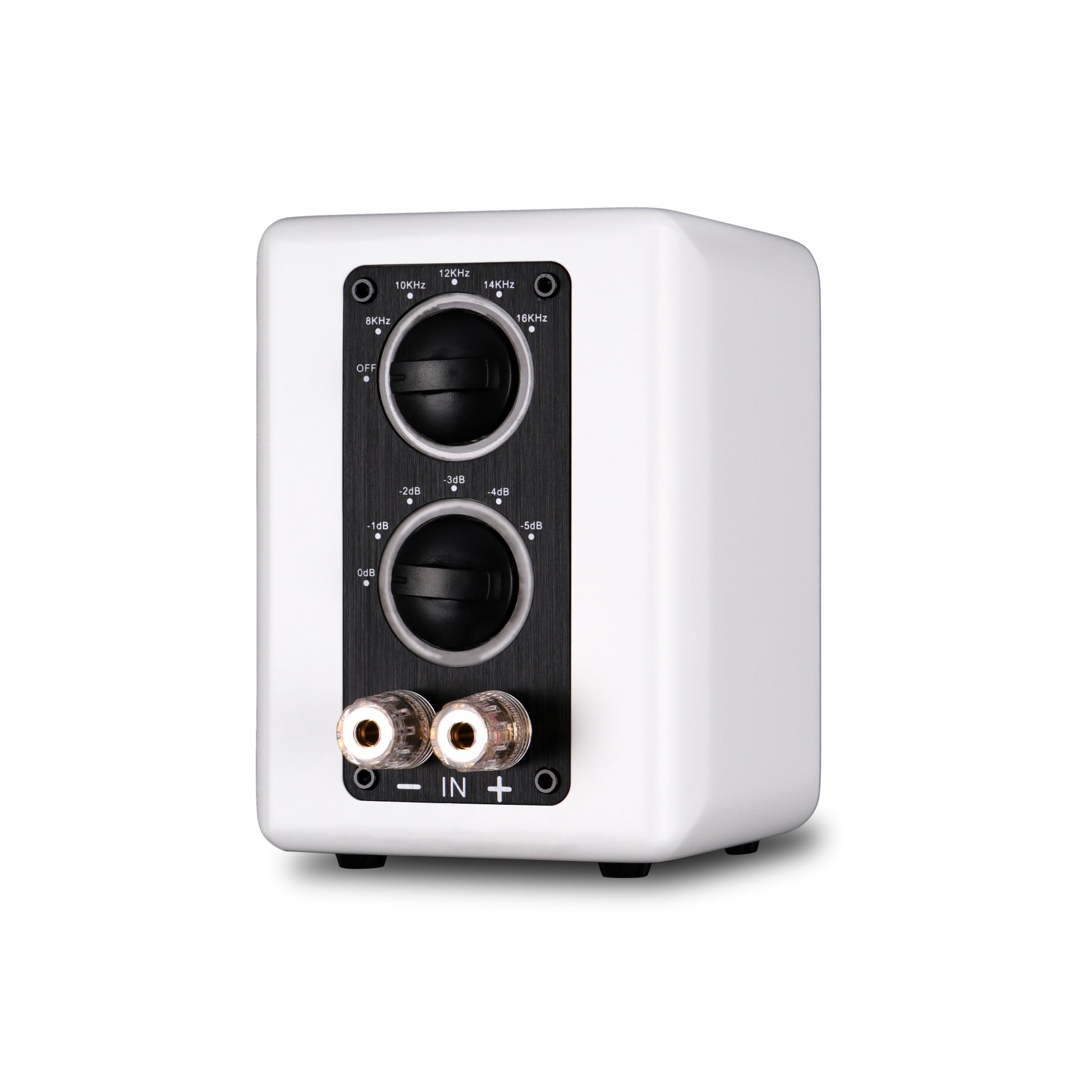 Aperion Audio PST Planar Ribbon Super Tweeter Speaker Pure White Rear Right