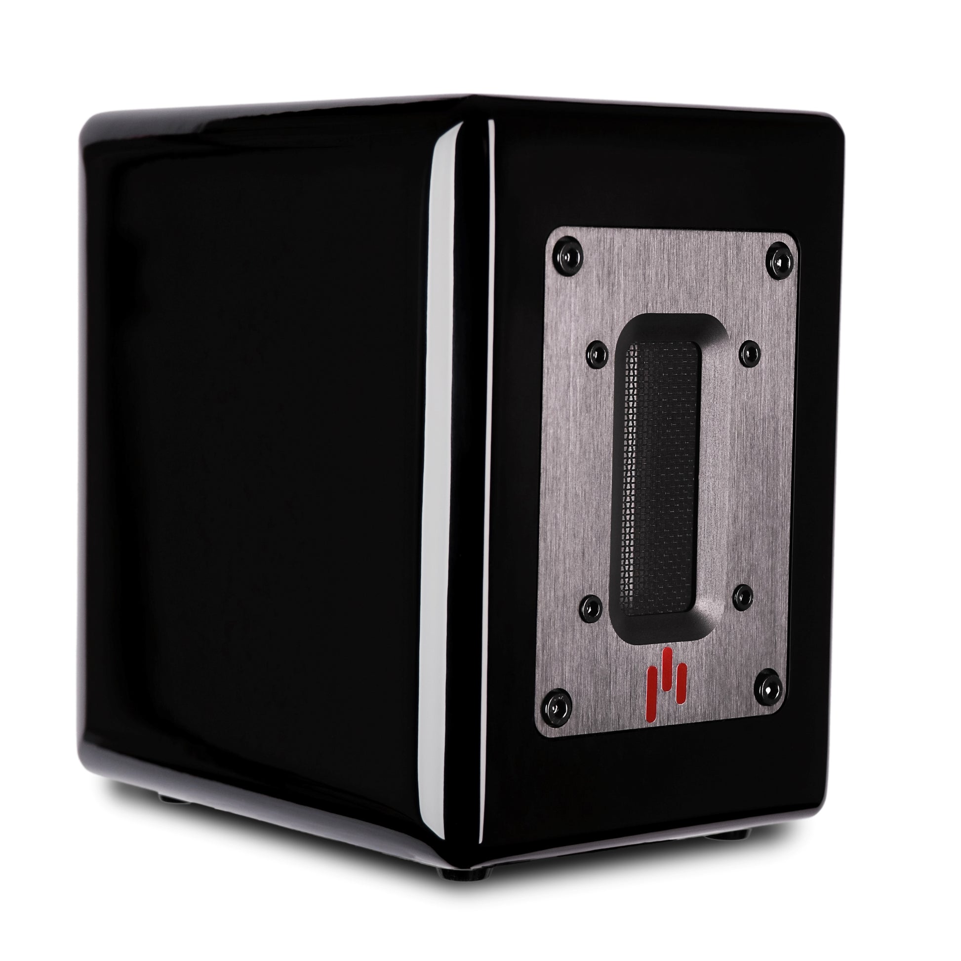 Aperion Audio RST True Aluminum Ribbon Super Tweeter Speaker Gloss Black Front Left