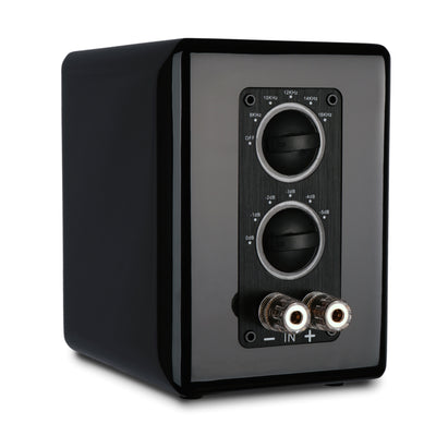 Aperion Audio RST True Aluminum Ribbon Super Tweeter Speaker Gloss Black Rear Left