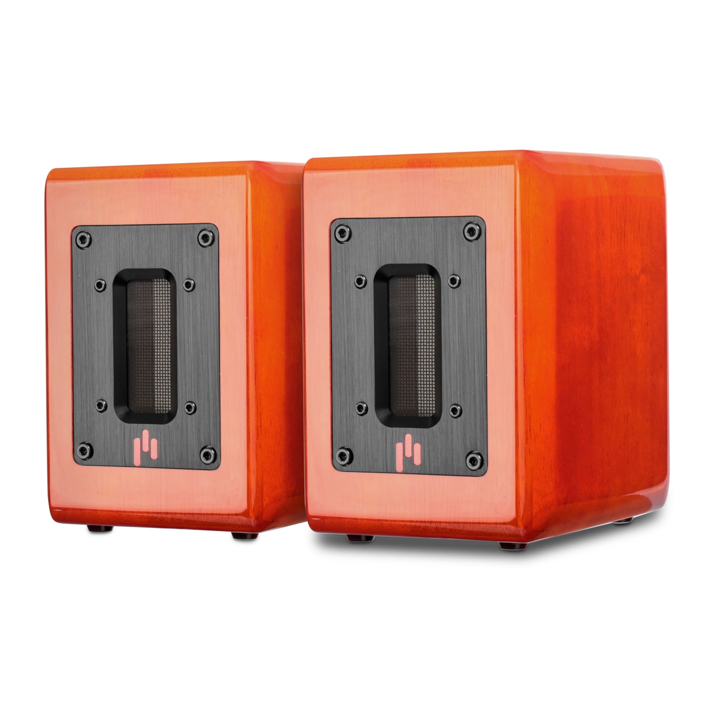 Aperion Audio RST True Aluminum Ribbon Super Tweeter Speaker Gloss Cherry Pair