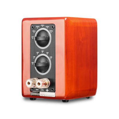 Aperion Audio RST True Aluminum Ribbon Super Tweeter Speaker Gloss Cherry Rear Right