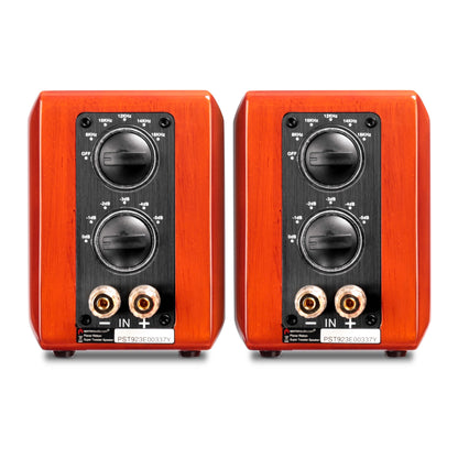 Aperion Audio RST True Aluminum Ribbon Super Tweeter Speaker Gloss Cherry Back Side