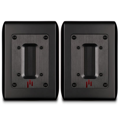 Aperion Audio RST True Aluminum Ribbon Super Tweeter Speaker Stealth Black Front Side View