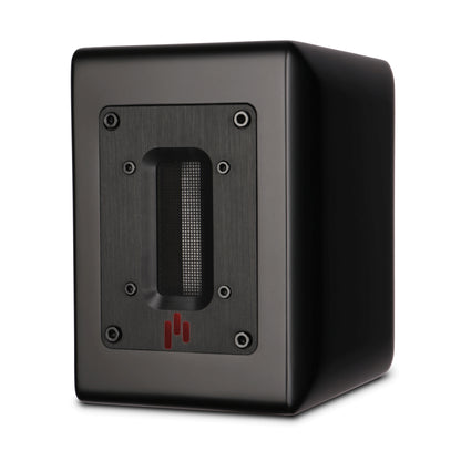 Aperion Audio RST True Aluminum Ribbon Super Tweeter Speaker Stealth Black Front Right