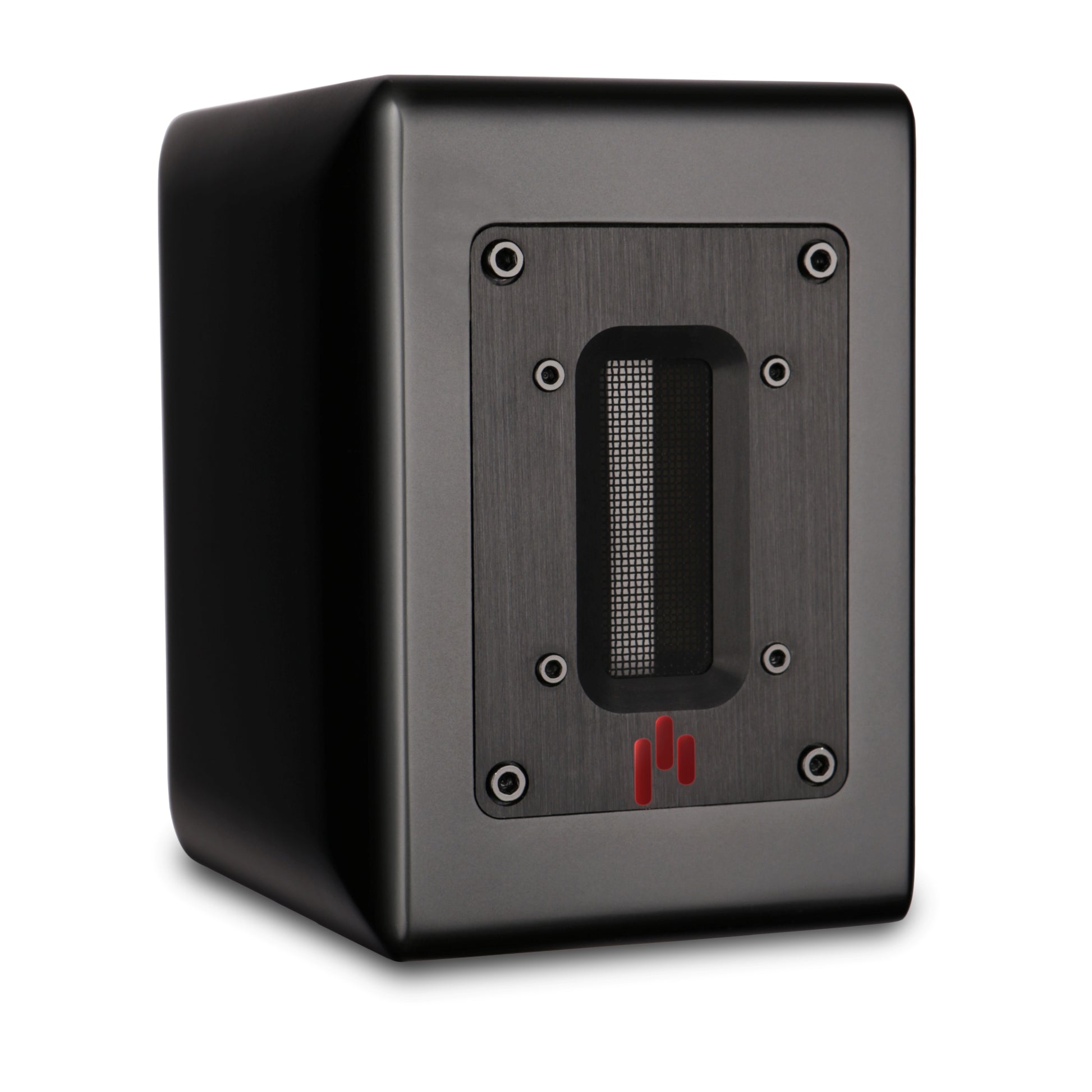 Aperion Audio RST True Aluminum Ribbon Super Tweeter Speaker Stealth Black Front Left