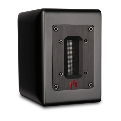 Aperion Audio RST True Aluminum Ribbon Super Tweeter Speaker Stealth Black Front Left