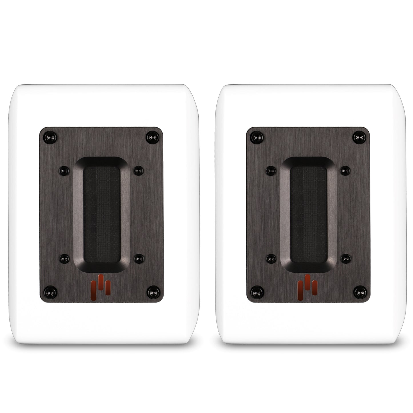 Aperion Audio RST True Aluminum Ribbon Super Tweeter Speaker Pure White Front View