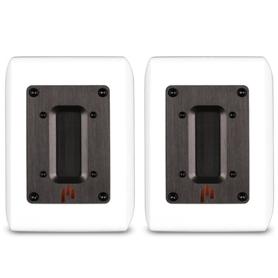 Aperion Audio RST True Aluminum Ribbon Super Tweeter Speaker Pure White Front View