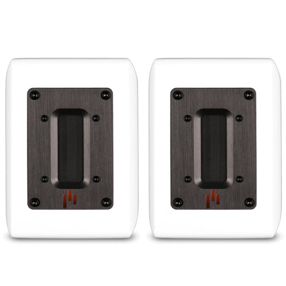 Aperion Audio RST True Aluminum Ribbon Super Tweeter Speaker Pure White Front View