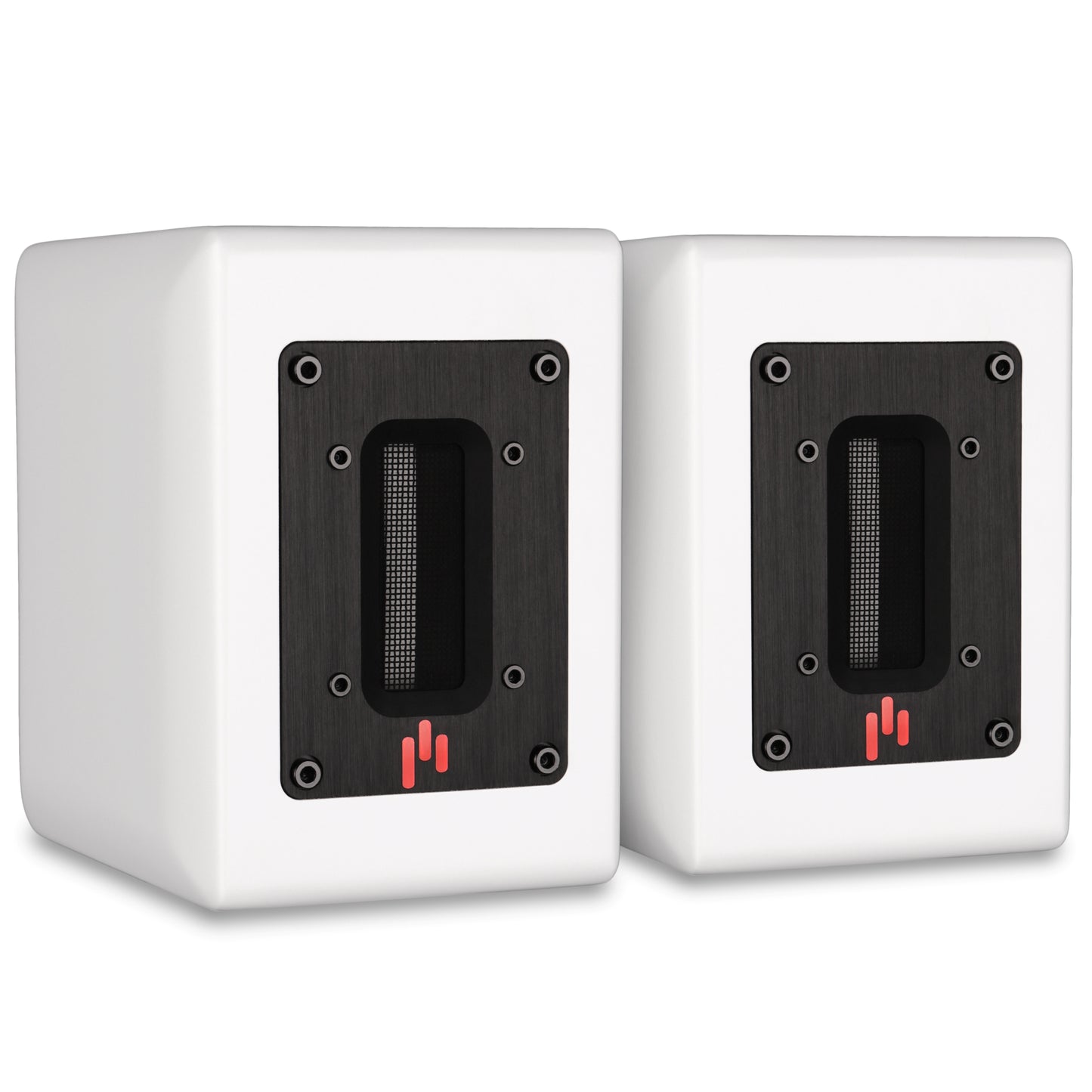 Aperion Audio RST True Aluminum Ribbon Super Tweeter Speaker Pure White Pair