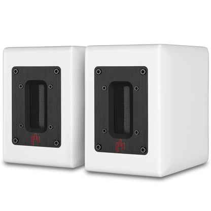 Aperion Audio RST True Aluminum Ribbon Super Tweeter Speaker Pure White Pair