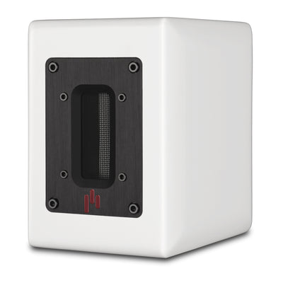 Aperion Audio RST True Aluminum Ribbon Super Tweeter Speaker Pure White Front Right