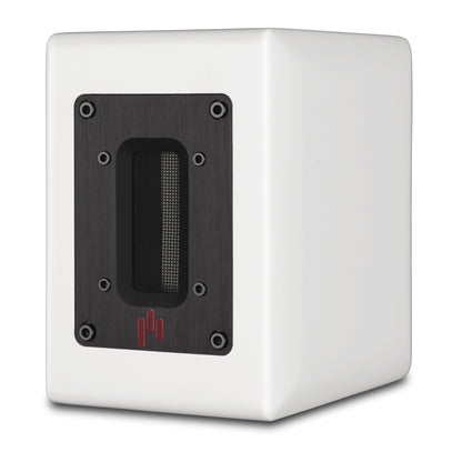 Aperion Audio RST True Aluminum Ribbon Super Tweeter Speaker Pure White Front Right