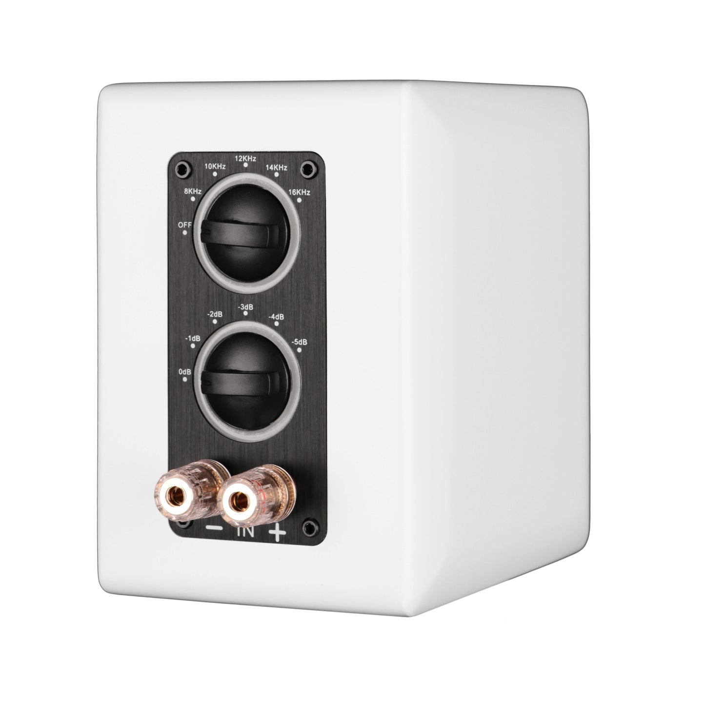Aperion Audio RST True Aluminum Ribbon Super Tweeter Speaker Pure White Rear Right
