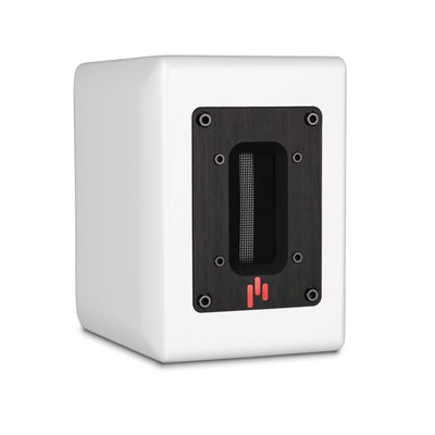 Aperion Audio RST True Aluminum Ribbon Super Tweeter Speaker Pure White Front Left