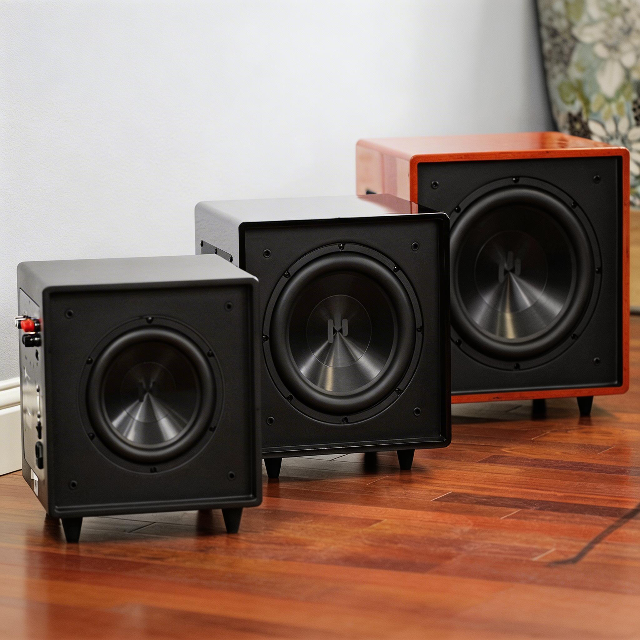 Aperion Audio Bravus II Class D Active Subwoofers