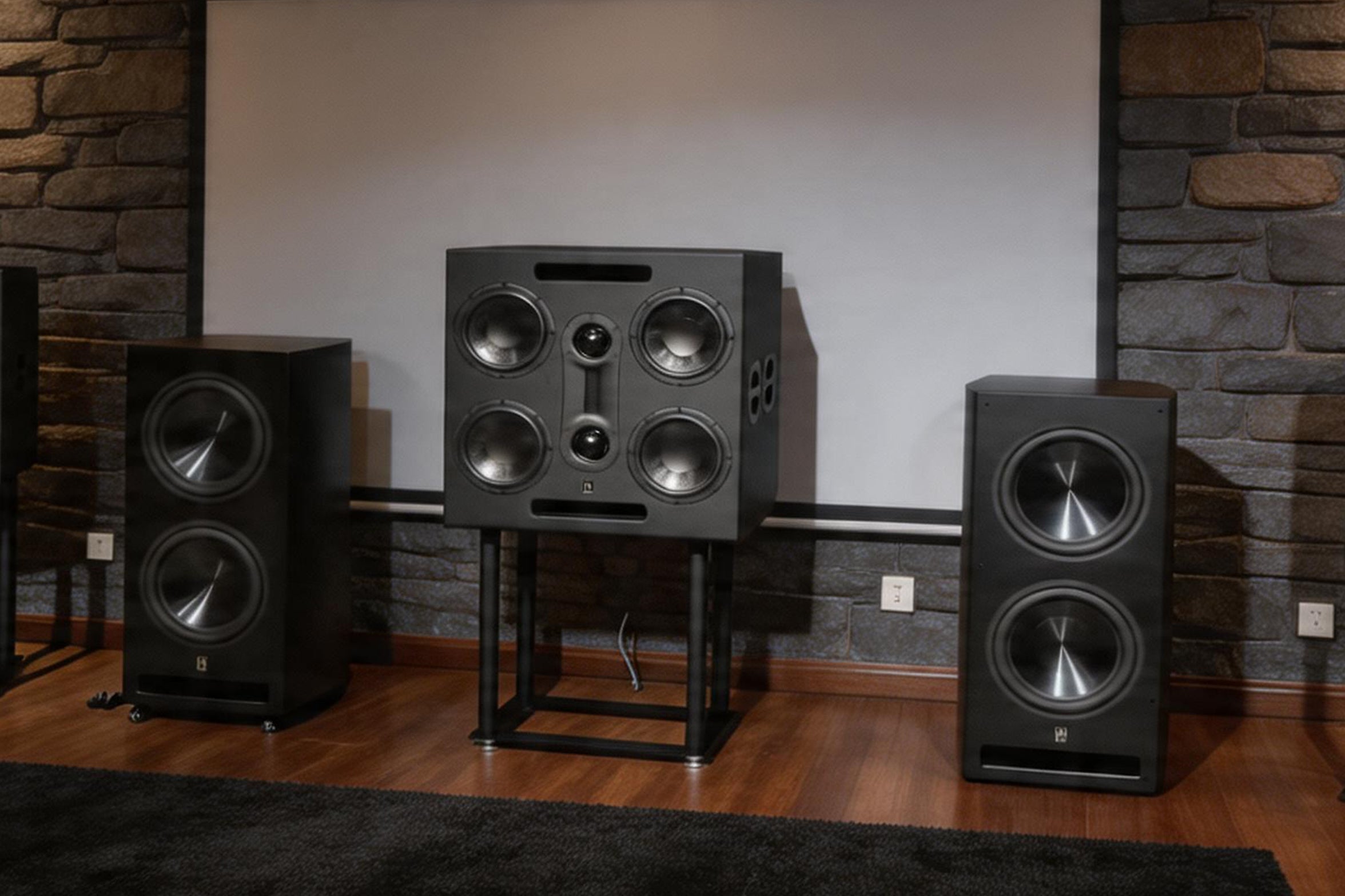 Aperion Bravus III B215 Dual 15" Active Subwoofers