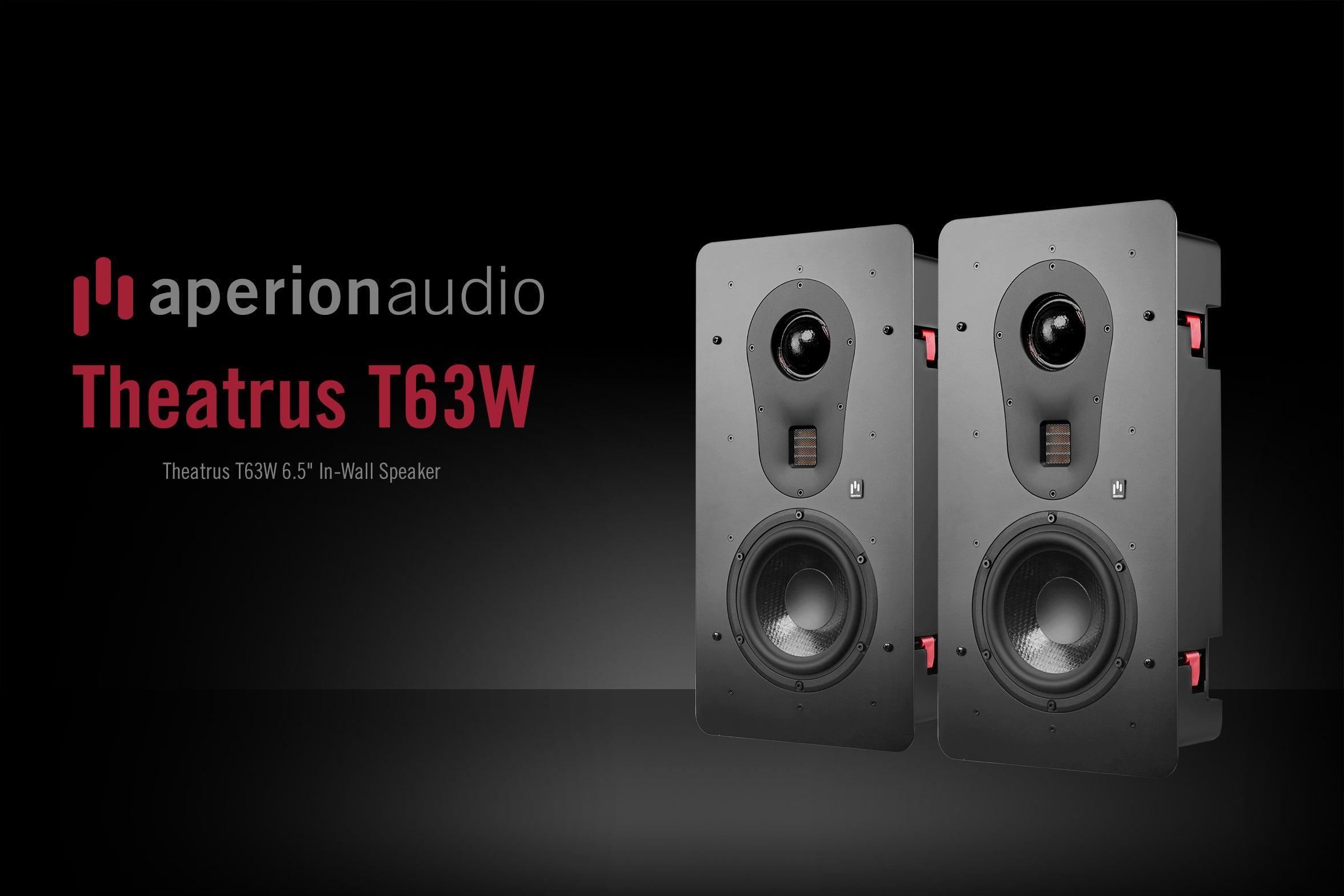 Aperion Audio Theatrus T63W Single 6.5" 3-Way In-Wall Speaker