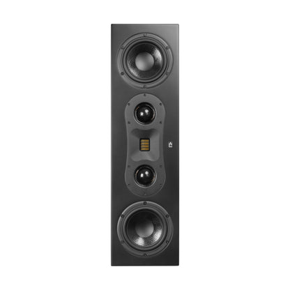 Aperion Audio Theatrus T65SL Dual 6.5" 3-Way Slim Stack On-Wall LCR Speaker Front Side