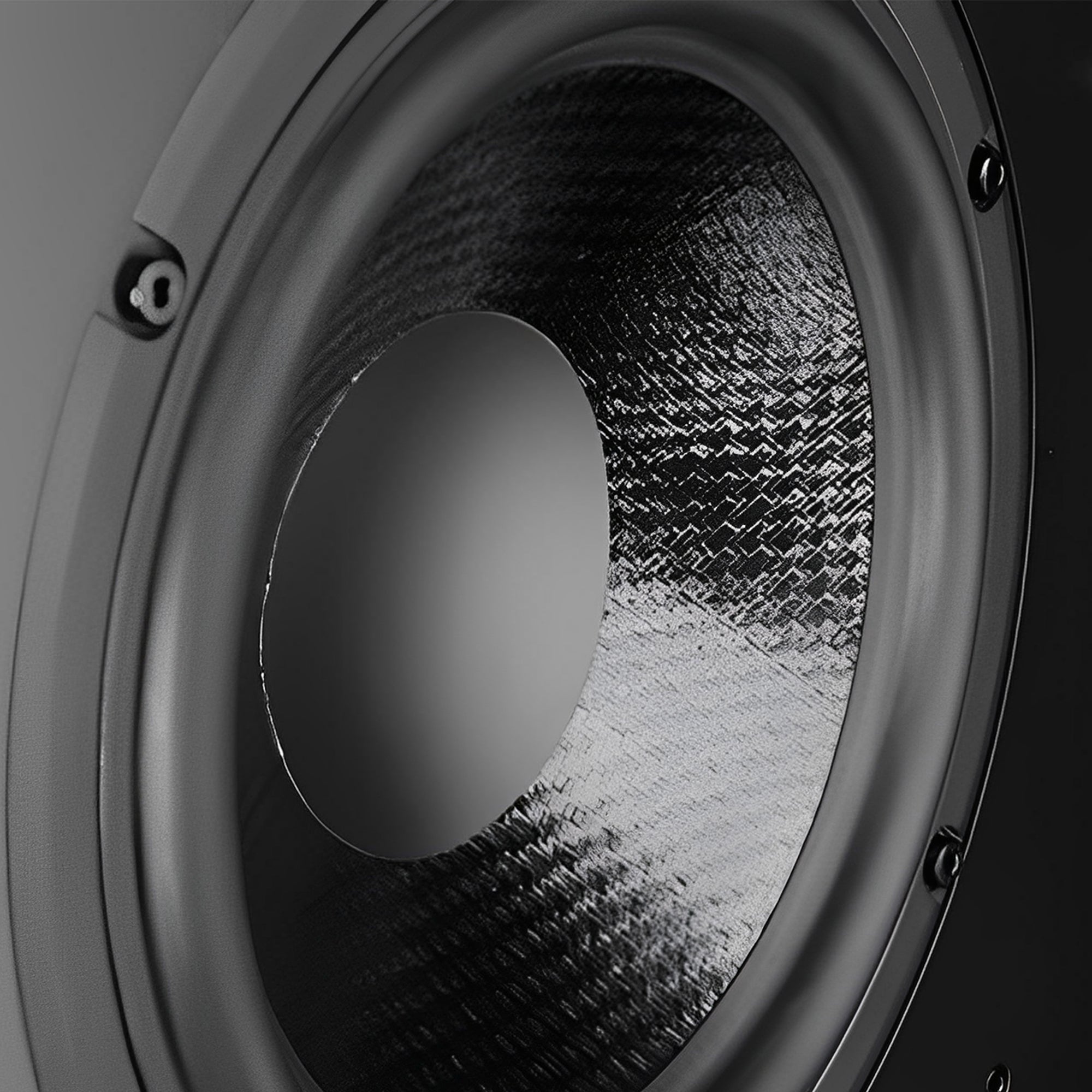 Theatrus T65WL Dual 6.5" Slim Stack In-Wall LCR Speaker Curv Cone Woofer