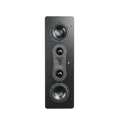 Theatrus T65WL Dual 6.5" Slim Stack In-Wall LCR Speaker Front Side