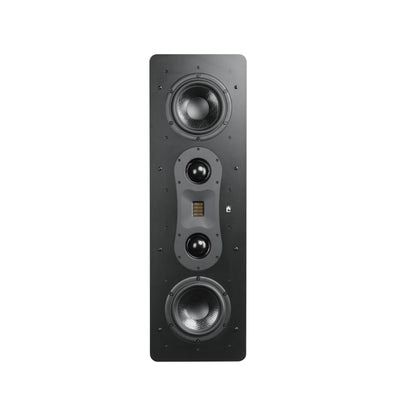 Theatrus T65WL Dual 6.5" Slim Stack In-Wall LCR Speaker Front Side