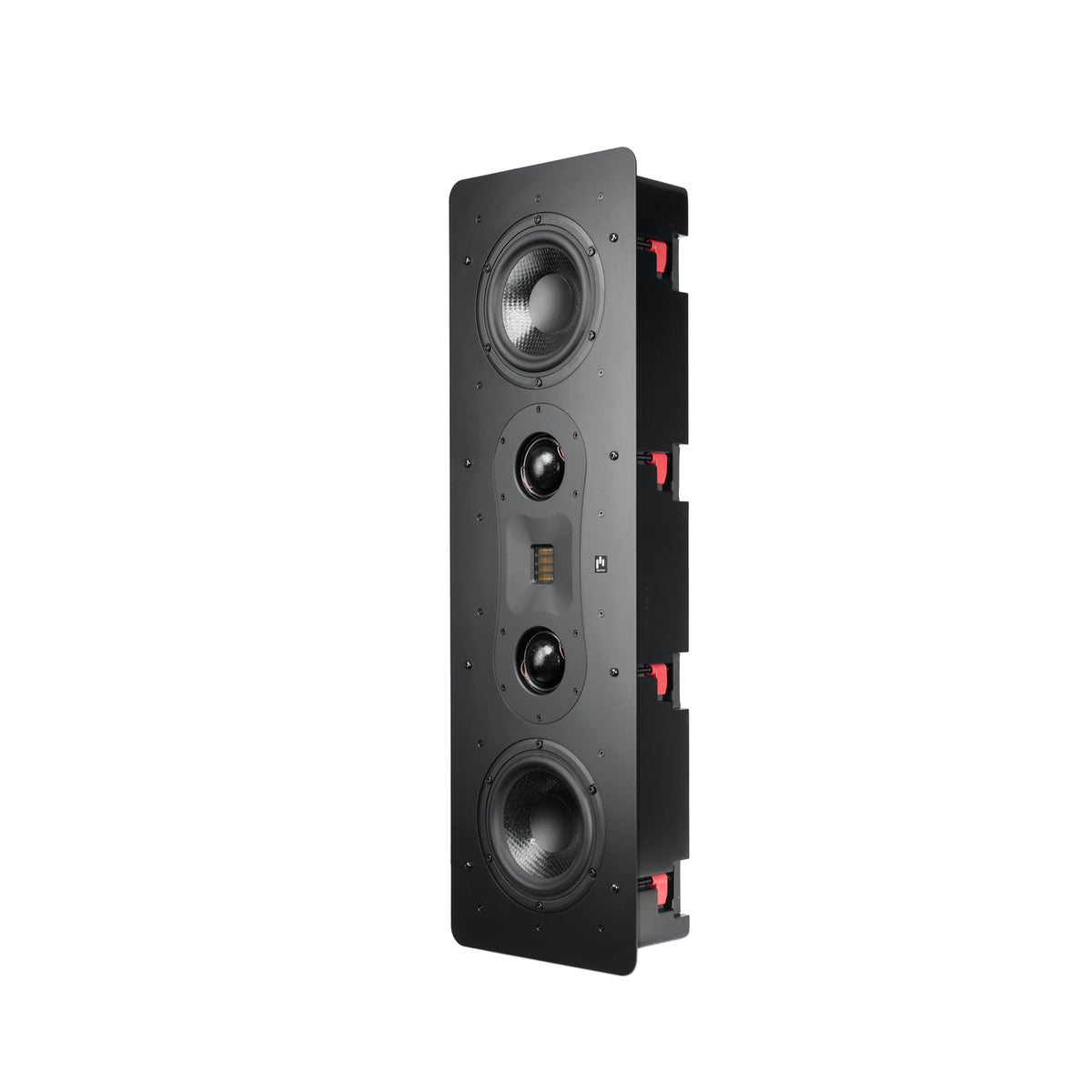 Theatrus T65WL Dual 6.5" Slim Stack In-Wall LCR Speaker Side Front