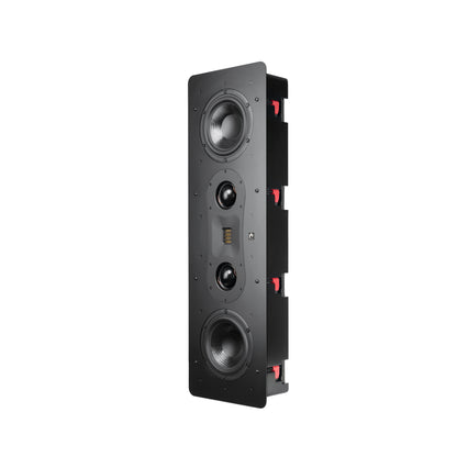 Theatrus T65WL Dual 6.5" Slim Stack In-Wall LCR Speaker Side Front