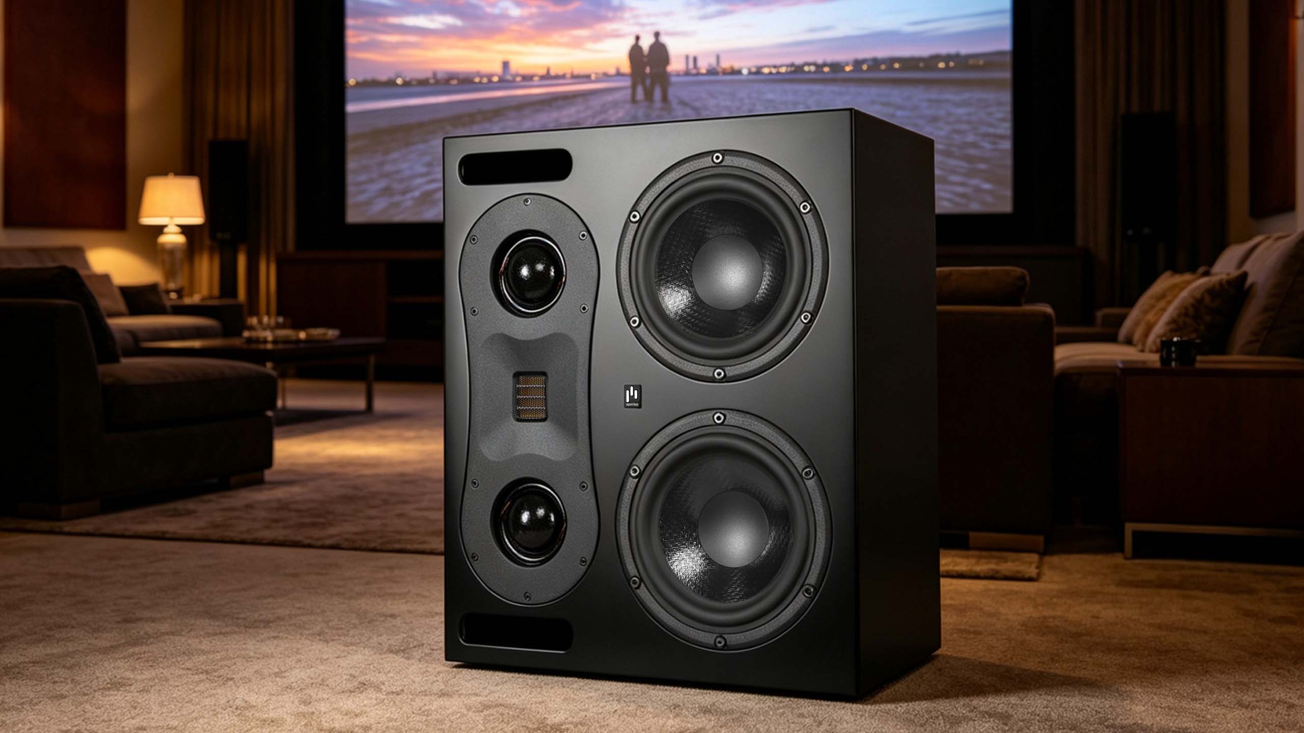 Aperion Audio Theatrus T65 Dual 6.5" Cinema Studio Speaker