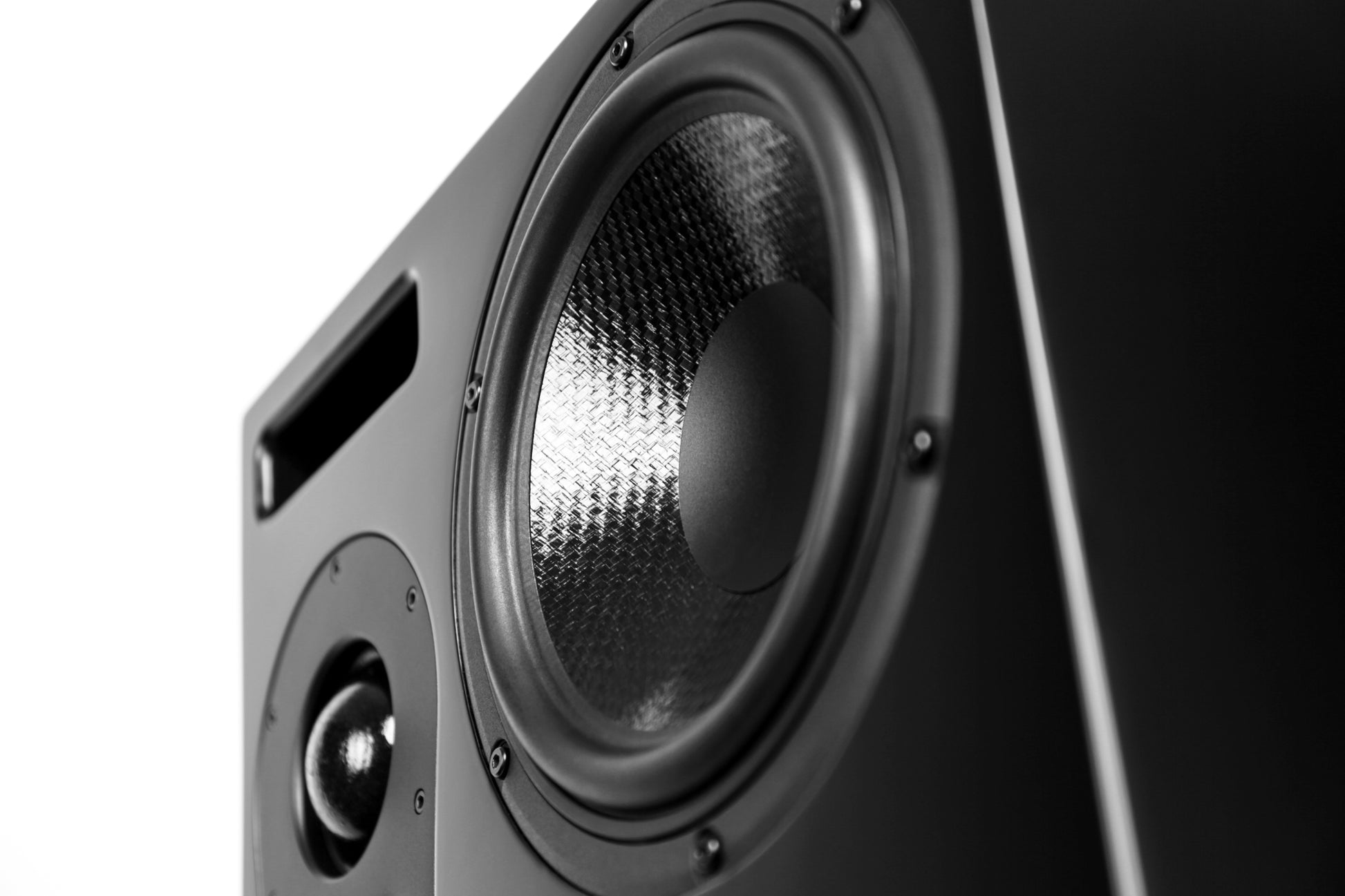 Aperion Theature Cinema Studio Monitor Speaker Curv Cone Woofer