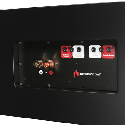 Aperion Theatrus Slim Stack On-Wall LCR Speaker Crossover Back Plate