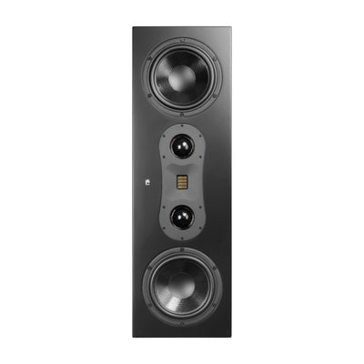 Aperion Theatrus T80SL Dual 8" Slim Stack On-Wall LCR Speaker Front Side