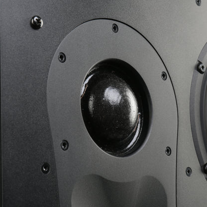 Aperion Audio Theatrus T80W Dual 8" 3-Way In-Wall Speaker Dual 2" Soft-Dome Midrange Driver