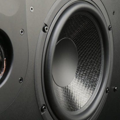Aperion Audio Theatrus T80W Dual 8" 3-Way In-Wall Speaker Cuve Cone Woofer