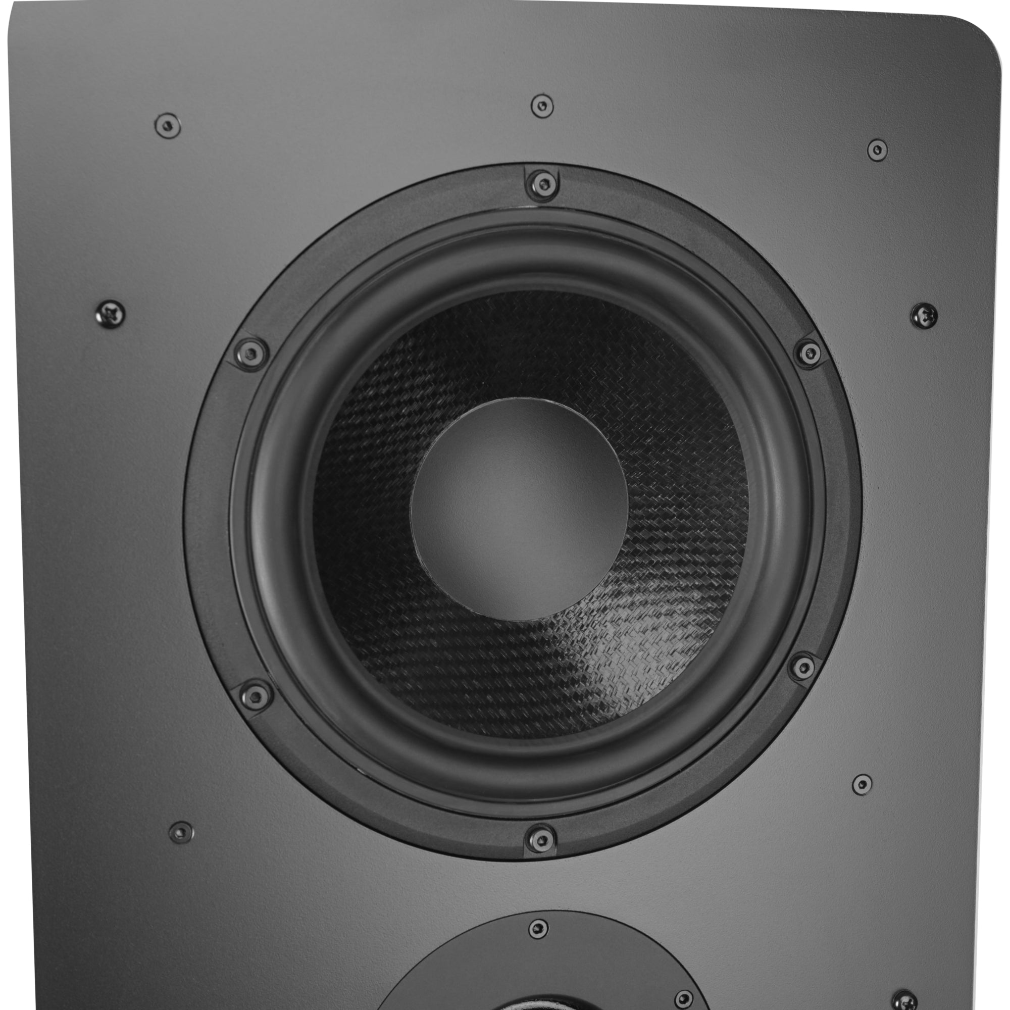 Aperion Audio Theatrus T80WL Dual 8" 3-Way Slim Stack In-Wall LCR Speaker Cove Cone Woofer
