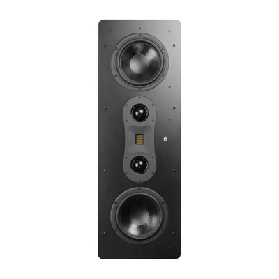Aperion Audio Theatrus T80WL Dual 8" 3-Way Slim Stack In-Wall LCR Speaker Front Side