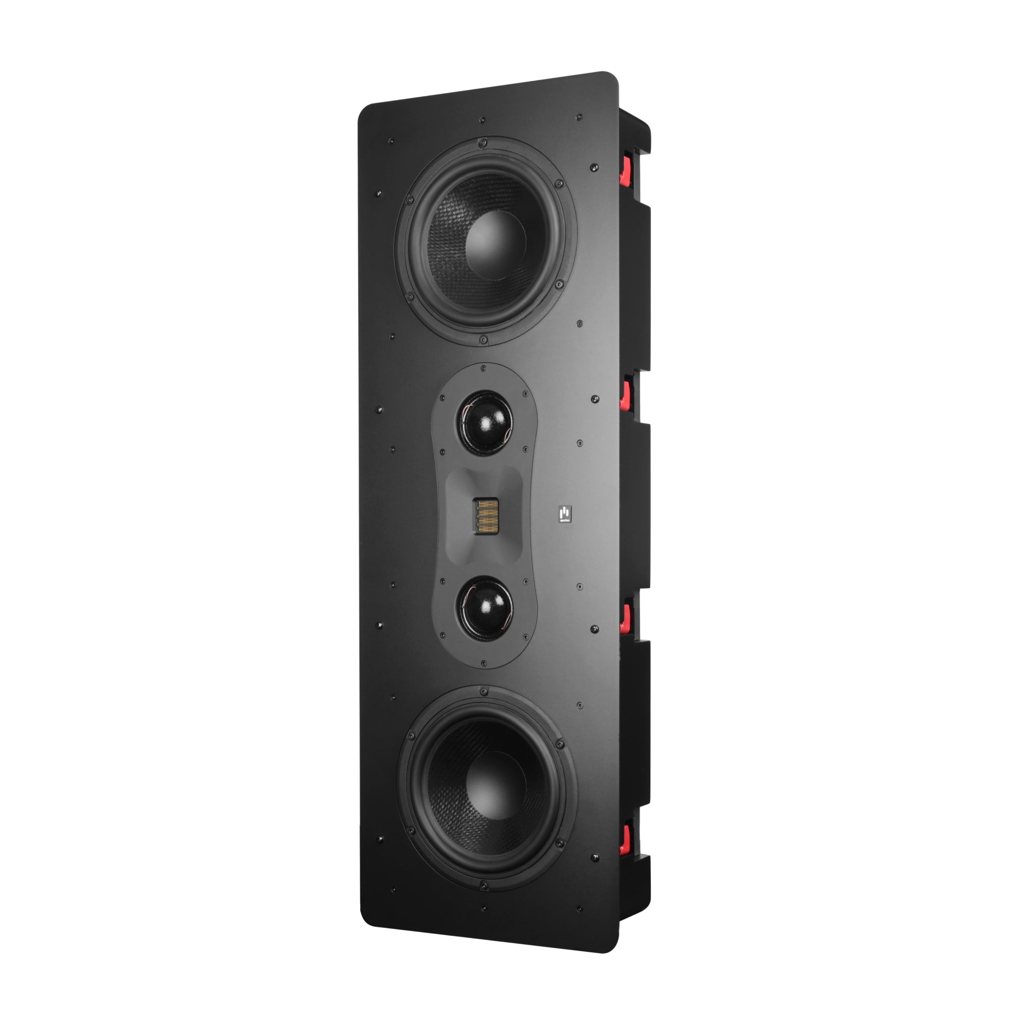 Aperion Audio Theatrus T80WL Dual 8" 3-Way Slim Stack In-Wall LCR Speaker Side Front