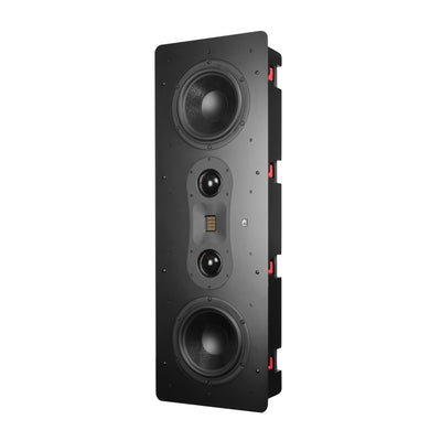 Aperion Audio Theatrus T80WL Dual 8" 3-Way Slim Stack In-Wall LCR Speaker Side Front